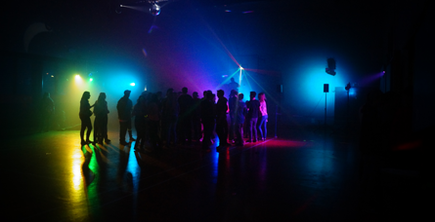 Disco und Partylicht in Action